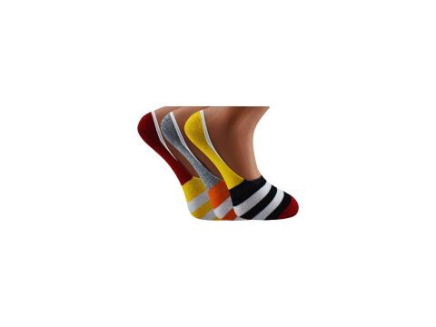 Softy 4 Yıkamalı Kokulu Dikişsiz Silikonlu Bayan Penye Babet 12'li