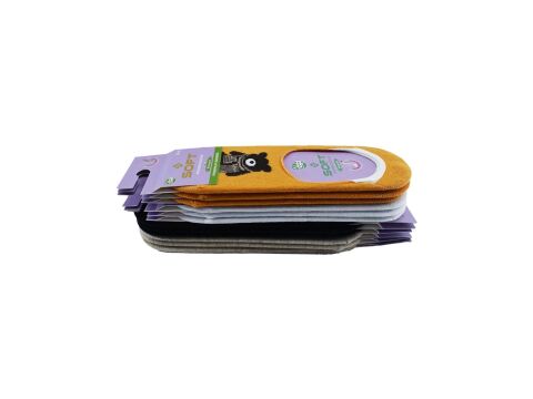 Softy 12 Yıkamalı Kokulu Dikişsiz Silikonlu Bayan Penye Babet 12'li