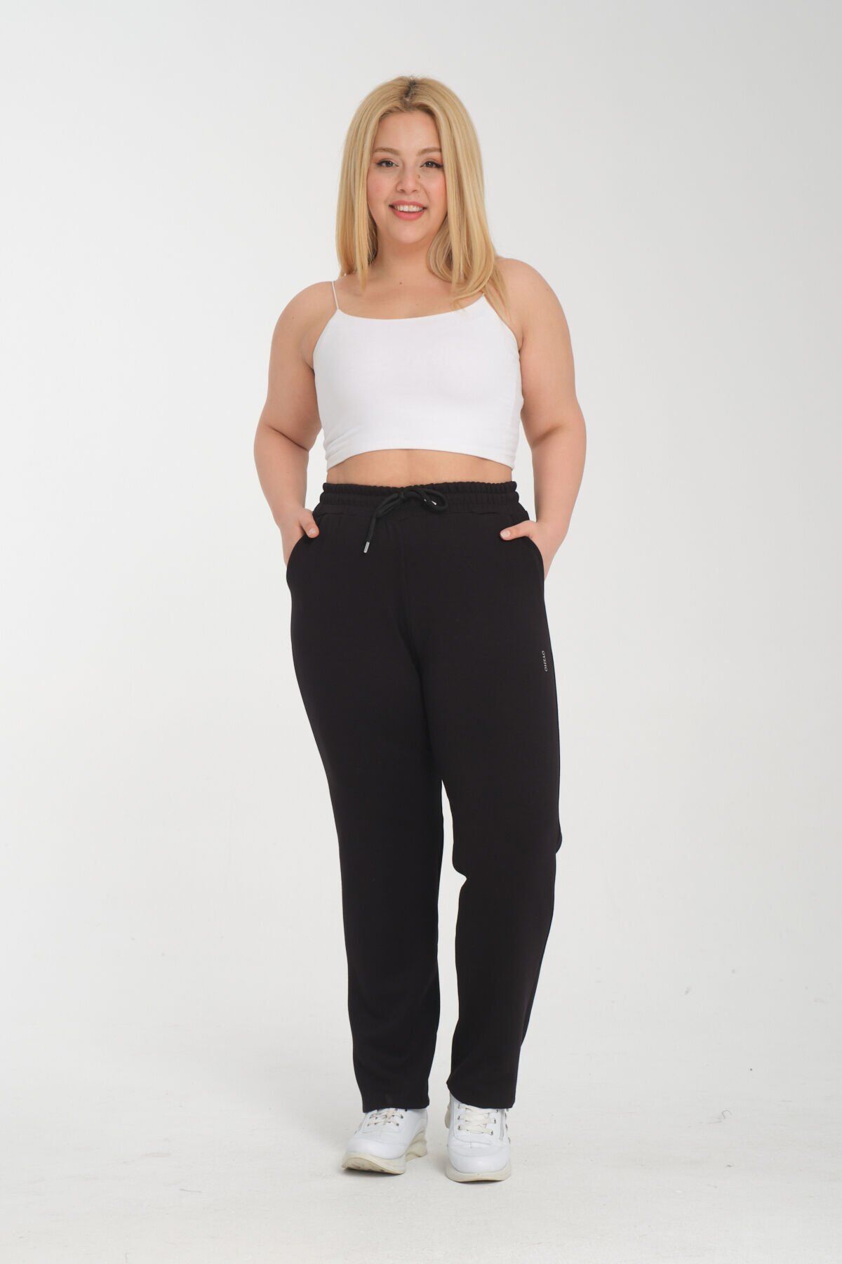 Vogsing 315 (2XL-3XL-4XL) Modal Oyho Dar Paça Cepli Bayan Tek Alt 6'lı