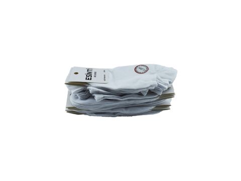 Esinti 29-Beyaz Bayan Penye Sneakers 12'li