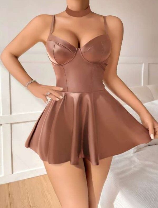 Passione 21094 Deri Erotik Gecelik