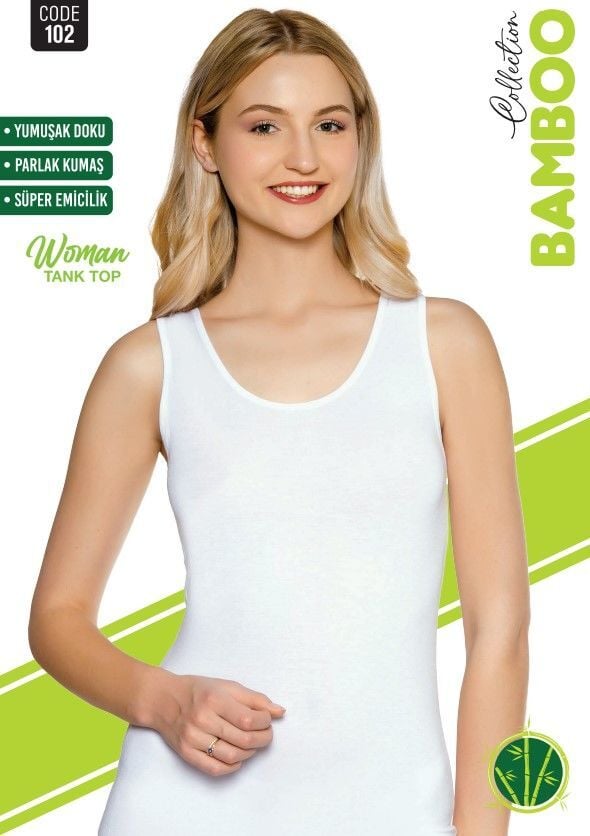 Sortie 102 Bambu Kalın Askı Bayan Atlet