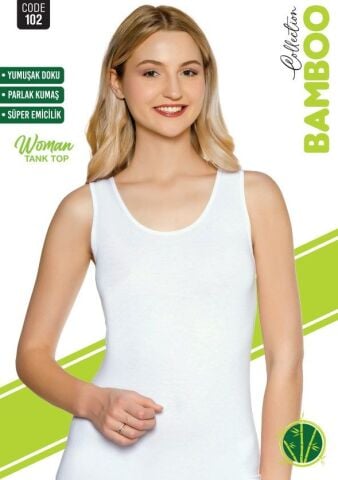 Sortie 102 Bambu Kalın Askı Bayan Atlet