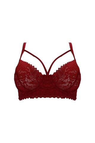 Liza 2470 B Cup Dantelli Toparlayıcı Çapraz Bayan Sütyen 6'lı