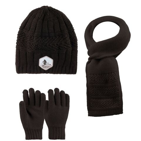 Kitti P-K25180-05 (9-15) Yaş Erkek Çocuk Şapka Atkı Eldiven Takım 6'lı