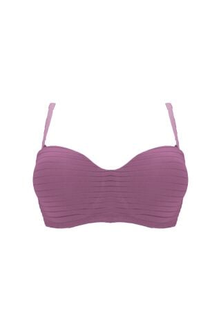 Liza 2300 Gül Kurusu Balenli Desteksiz Jakarlı Lotus Cup Sütyen 6'lı