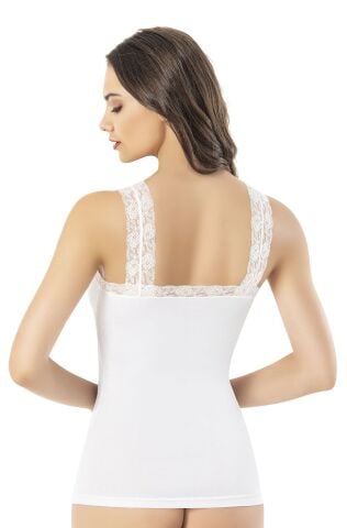 Kota 6606 Dantel Detaylı Modal Bayan Atlet