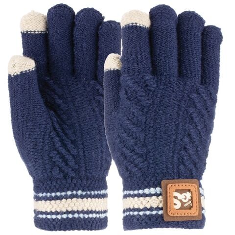 Kitti P-K25240-08 9-12 Yaş Örme Erkek Çocuk Eldiven 6'lı