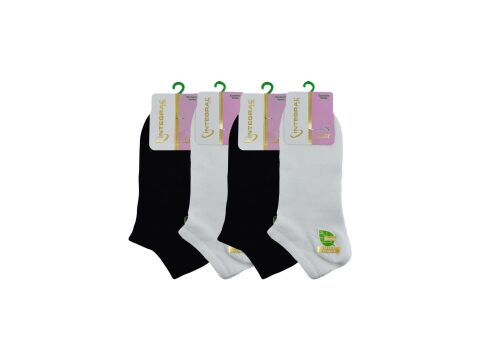 İntegral 5000 Dikişsiz Bayan Bambu Patik 12'li