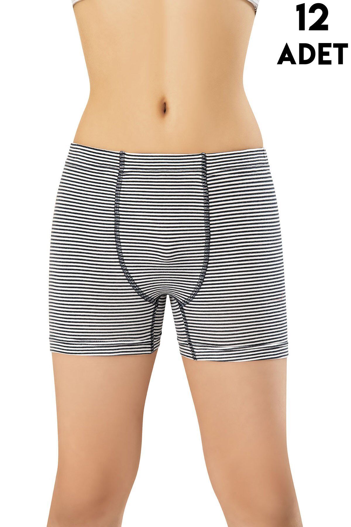 Kota 1027 Erkek Çocuk Baskılı Boxer 12'li