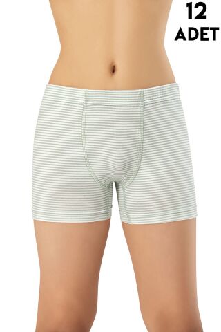 Kota 1027 Erkek Çocuk Baskılı Boxer 12'li