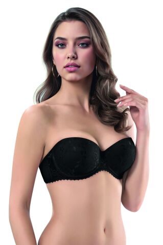 Le Jardin 7040 B Cup Balenli Destekli Straplez Bayan Sütyen