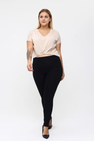 Vogsing 330 (3XL-4XL-5XL) Çelik Yüksek Bel Bayan Tayt 6'lı