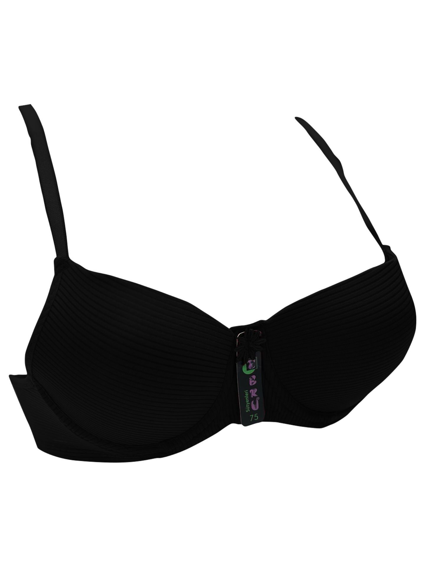 Ebru 1163 Balenli Destekli Yollu Mikro Bayan Sütyen 6'lı