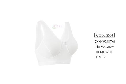 Ebru 2501 Bayan Penye Yarım Atlet 6'lı