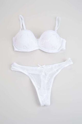 Pierre Cardin 4320 Desteksiz Sütyen Külot Takımı