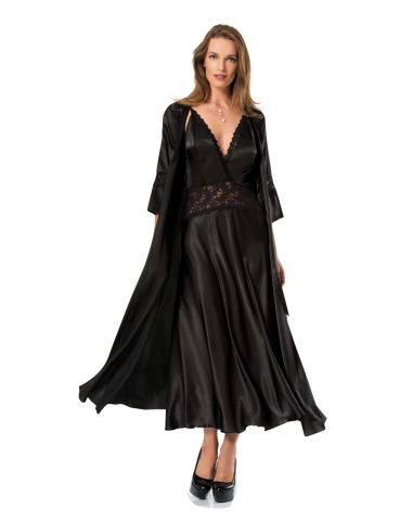 Moongirl 091 Bayan Fantazi Saten Gecelik Takım