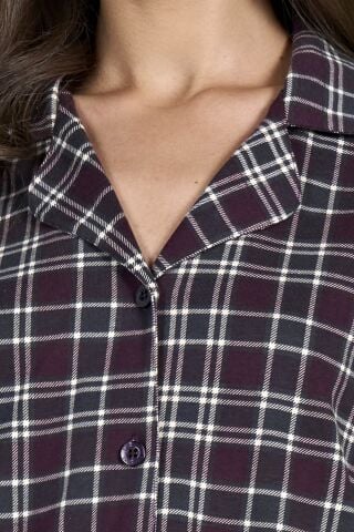 Pijadore 1952 (M-L-XL-XXL) Uzun Kollu Bayan Pijama Takım 4'lü