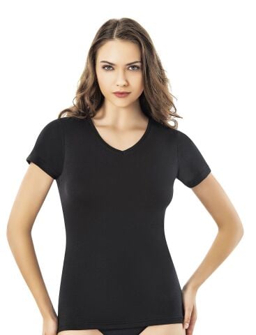 Kota 6616 Modal Bayan V Yaka Yarım Kol Atlet