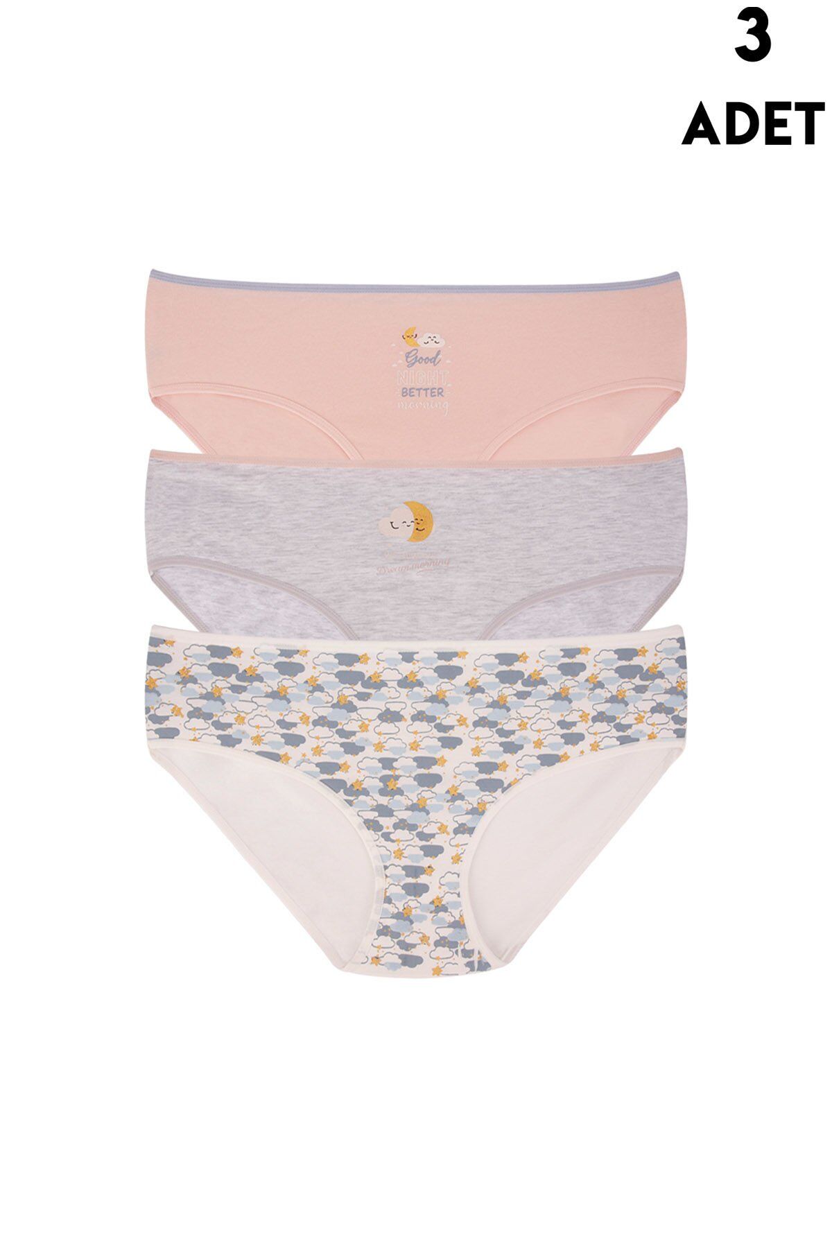 Koza Biat 55000-642 Bayan Bato Külot 3'lü