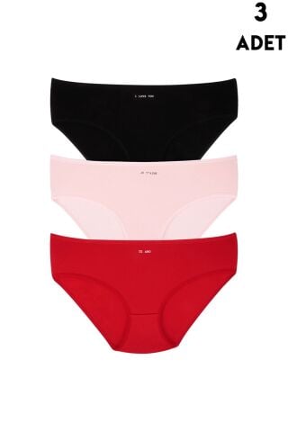 Koza Biat 55000-672 Bayan Bato Külot 3'lü