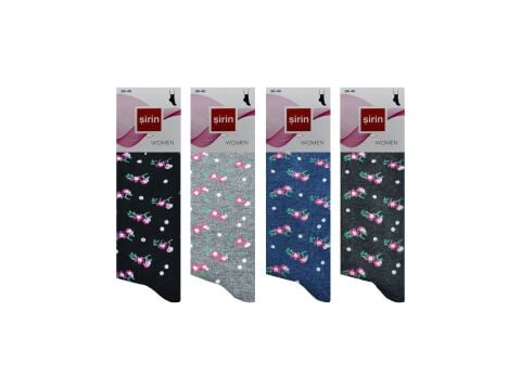Şirin 4000-126 Bayan Penye Çorap 12'li