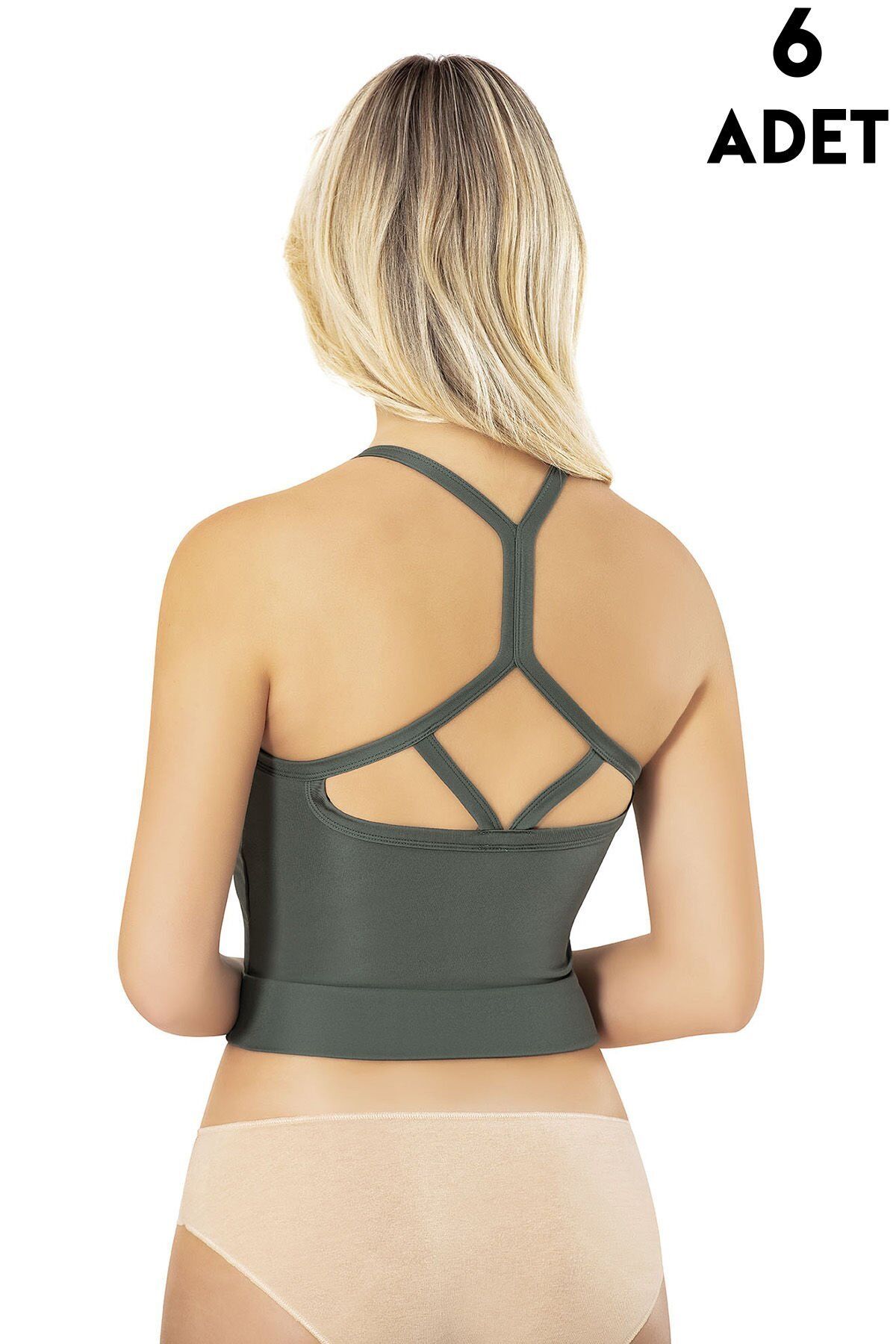 Kota 6803 Modelli Dalgıç Bayan Crop 6'lı