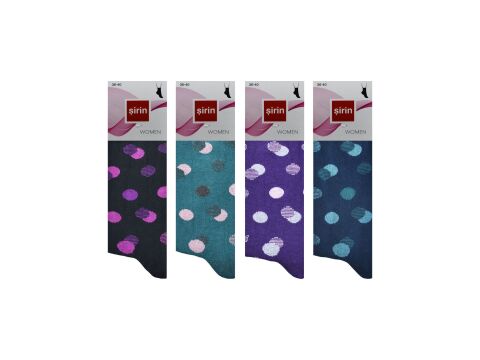 Şirin 4000-128 Bayan Penye Çorap 12'li