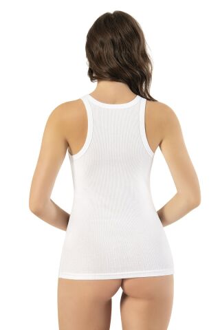 Kota 6476 Penye Kaşkorse Kare Yaka Bayan Atlet 6'lı