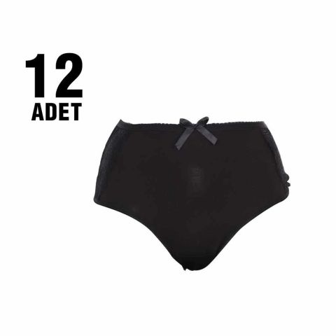 Tutku Elit 2401 Yanı Dantel Bayan Bato 12'li