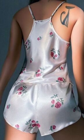 NIGHTLIGHT 3660 Saten Gecelik