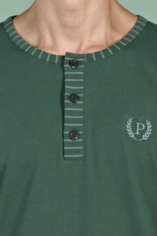 Pijadore 1931 (M-L-XL-XXL) Uzun Kollu Erkek Pijama Takım 4'lü
