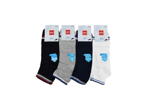 Şirin 7010-13 Ter Emici Erkek Penye Patik 12'li