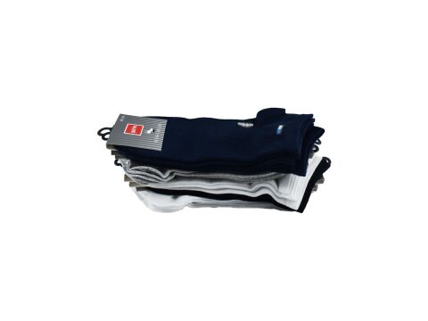 Şirin 7090-003 Ter Emici Dikişsiz Erkek Penye Patik 12'li