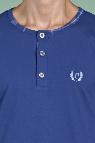 Pijadore 1936 (M-L-XL-XXL) Uzun Kollu Erkek Pijama Takım 4'lü