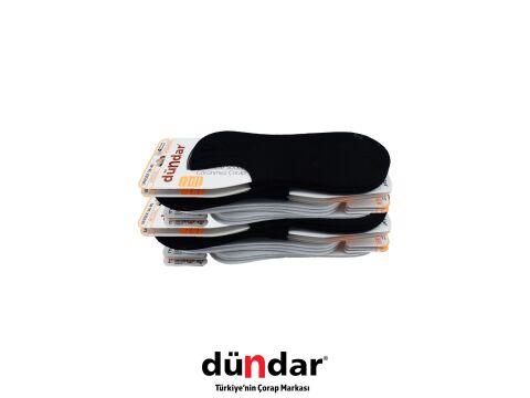 Dündar 6876 (36-40) Dikişsiz Yıkamalı Kokulu Bayan Modal Sneaker12'li