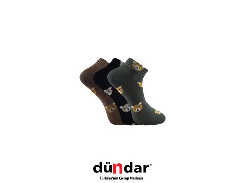 Dündar 4308-8 (36-40) Dikişsiz Yıkamalı Kokulu Bayan Penye Patik Çorap 12'li