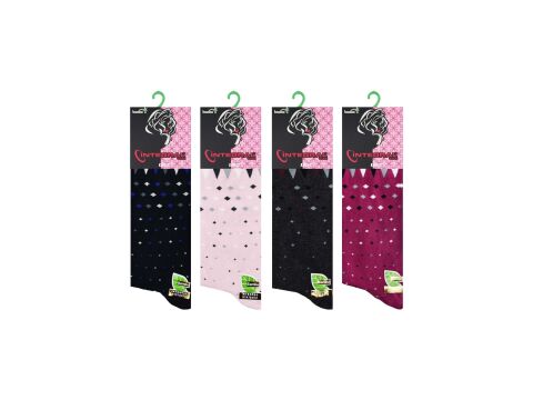 İntegral 4000-3 Dikişsiz Bayan Bambu Soket 12'li