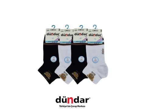 Dündar 4308-18 (36-40) Dikişsiz Yıkamalı Kokulu Bayan Penye Patik Çorap 12'li