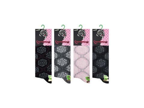 İntegral 4000-4 Dikişsiz Bayan Bambu Soket 12'li