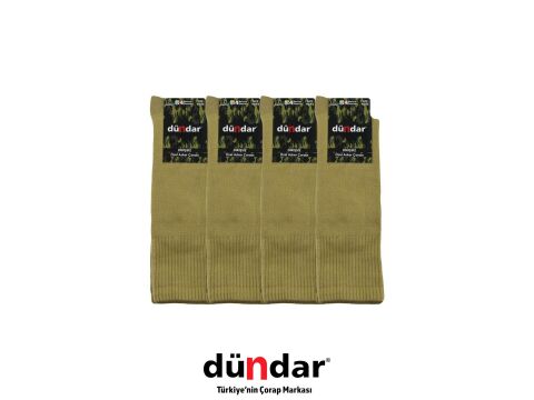 Dündar 9501 (40-44) Dikişsiz Asker Çorabı 12'li