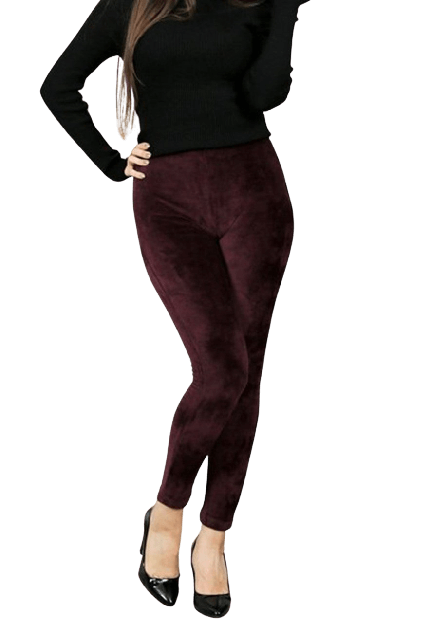 Sahra Ten 161 Bayan Fitilli Kadife Tayt