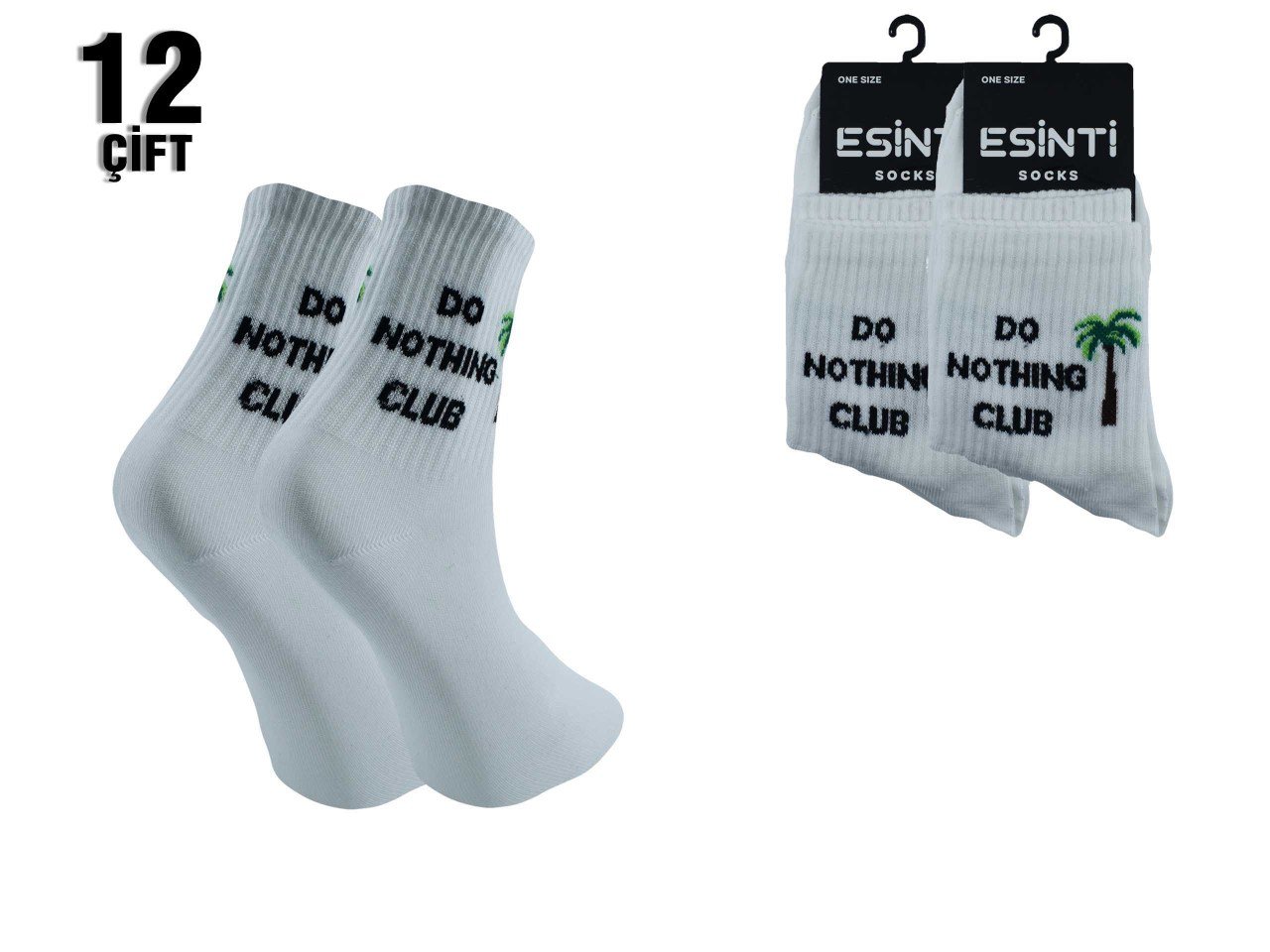 Esinti 41 Bayan Kolej Çorap 12'li
