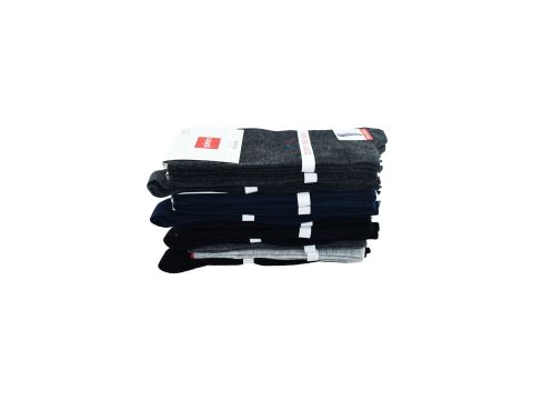 Şirin 7150-17 Dört Mevsim Ter Emici Erkek Penye Soket Çorap 12'li