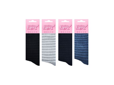 İbrahim Berk 24-2 Bayan Ters Havlu Soket 12'li