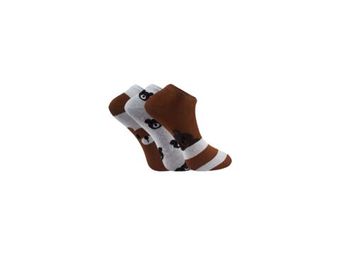 Esinti 33-4 (36-40) Naturel Pamuk Bayan Patik Çorap 12'li