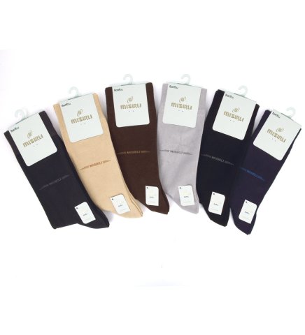 Mısırlı 1211 Bambu Dikişsiz Erkek Çorap 6'lı