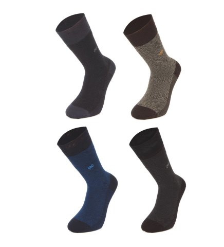 Mısırlı 1216 Bambu Dikişsiz Erkek Çorap 6'lı