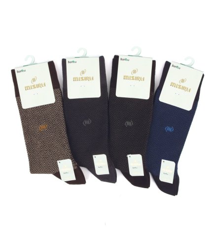 Mısırlı 1216 Bambu Dikişsiz Erkek Çorap 6'lı