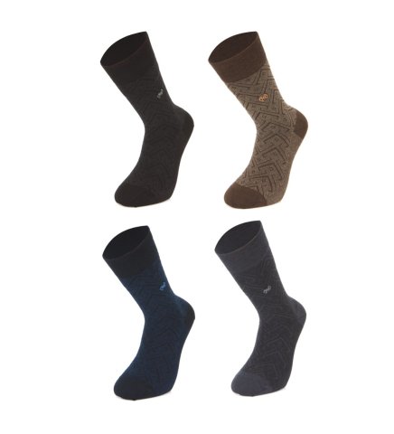 Mısırlı 1204 Modal Dikişsiz Erkek Çorap 6'lı